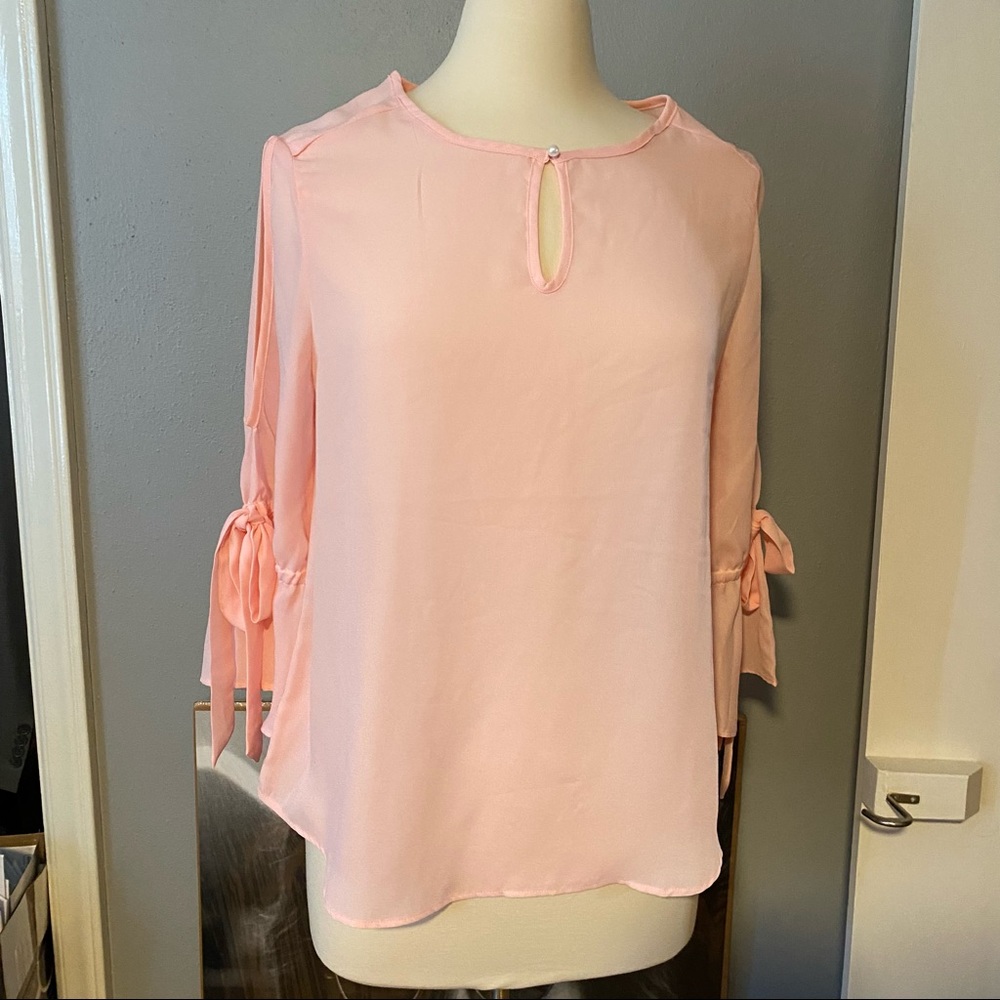 Pink dress top
